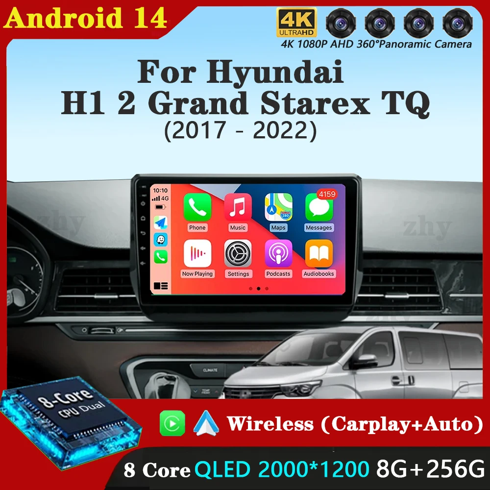 Android 11 Autoradio Für Hyundai H1 Grand Starex I8000 TQ 2007-2015 - 9 Zoll Touchscreen