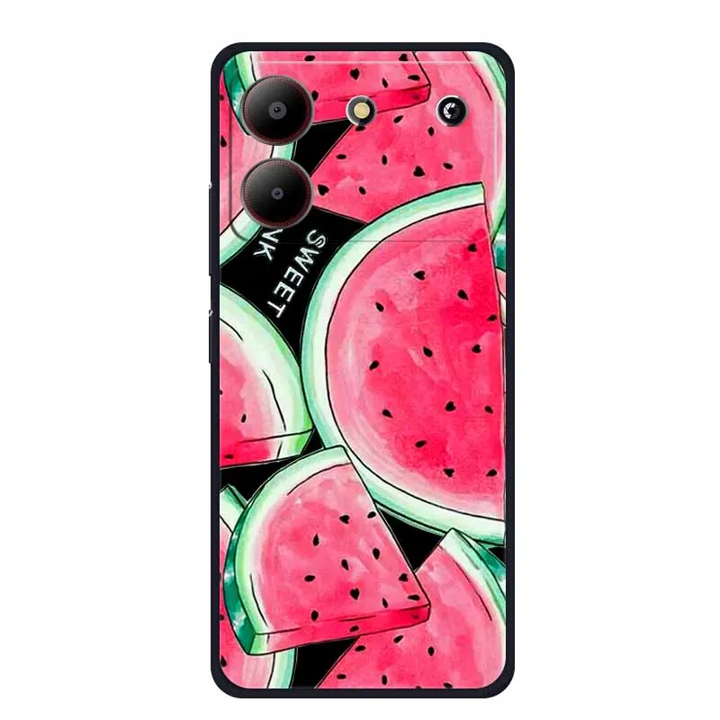 Cute Cartoon Cat Black Silicone Soft Phone Case - Stylish Protective Back Cover