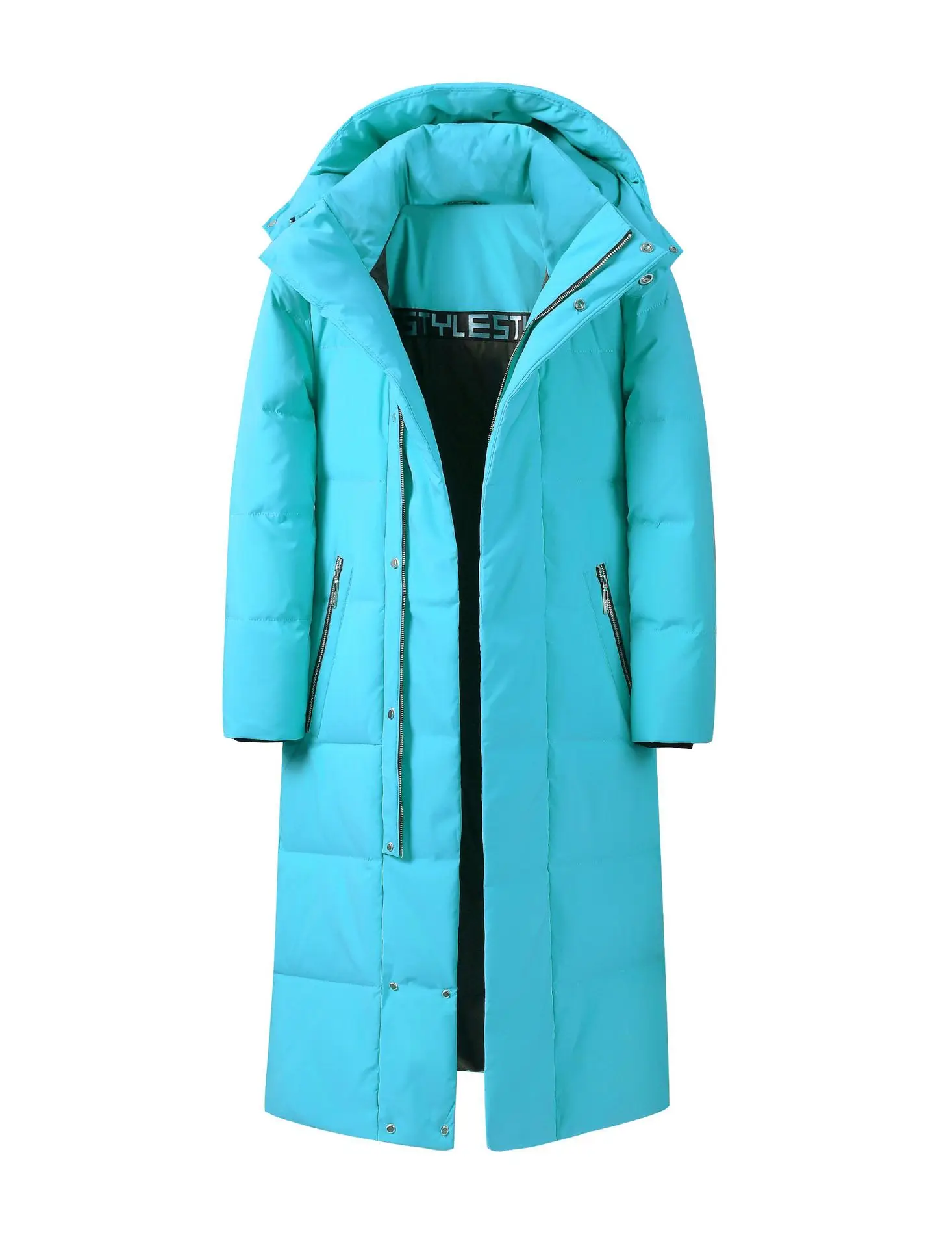 Down Jacket Men Long Lovers Over The Knee Long Thickened Winter Coat 2022 New Lovers Trend Handsome Men and Beautiful Women Coat