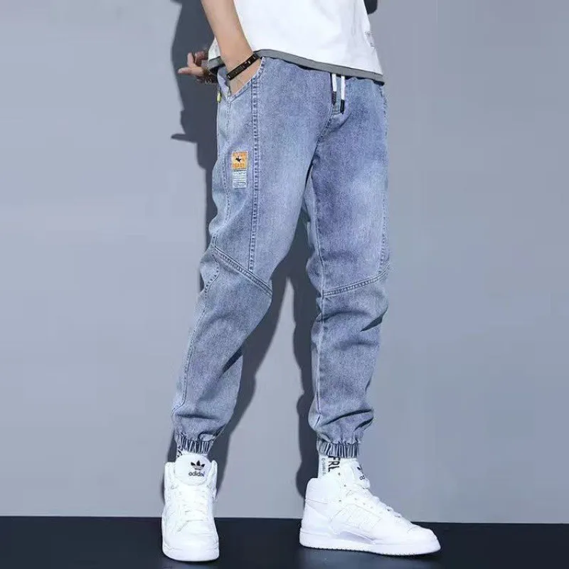 

Cargo Men Pants Oversized Trousers Hip Hop Male Joggers Pants Casual Dance Techwear Harem Pants Denim Trousers Sweatpants