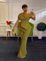 גבוה מותן strapless סרבל קולר גברת ערב ומסיבה צינור העליון סרבל נשים לנשים אלגנטי יום הולדת סקסית 3