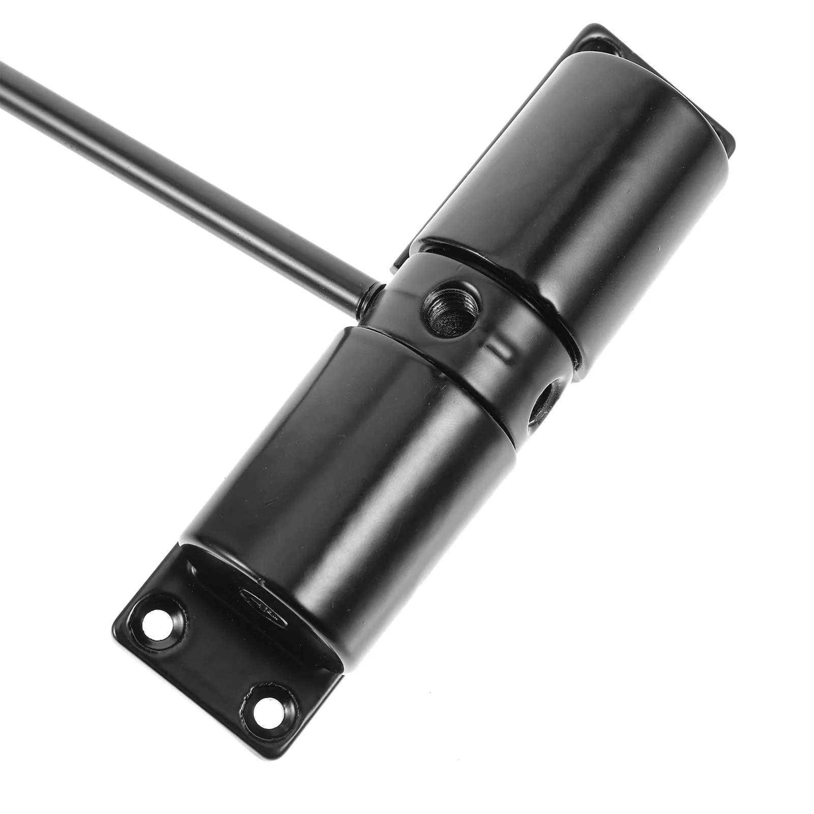 Automatic Door Closer Black Round Self Closing Hinge Spring Loaded Door Closer For Exterior Closers Metal