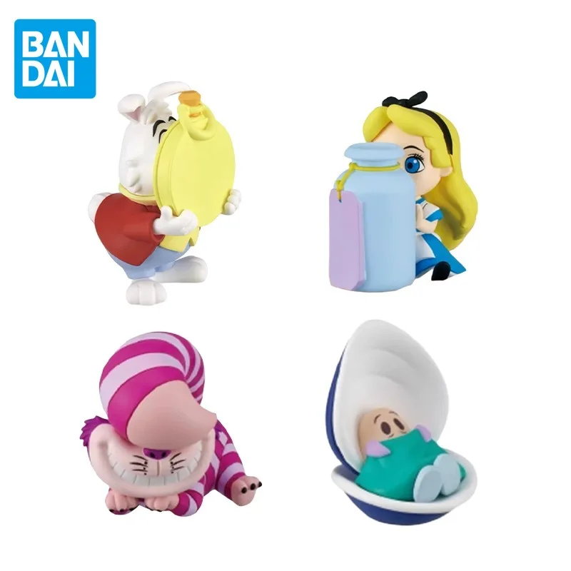 

BANDAI Алиса в стране чудес гасяпон оригинальные Аниме фигурки Алиса детские игрушки Рождественский подарок коллекционные украшения куклы на день рождения
