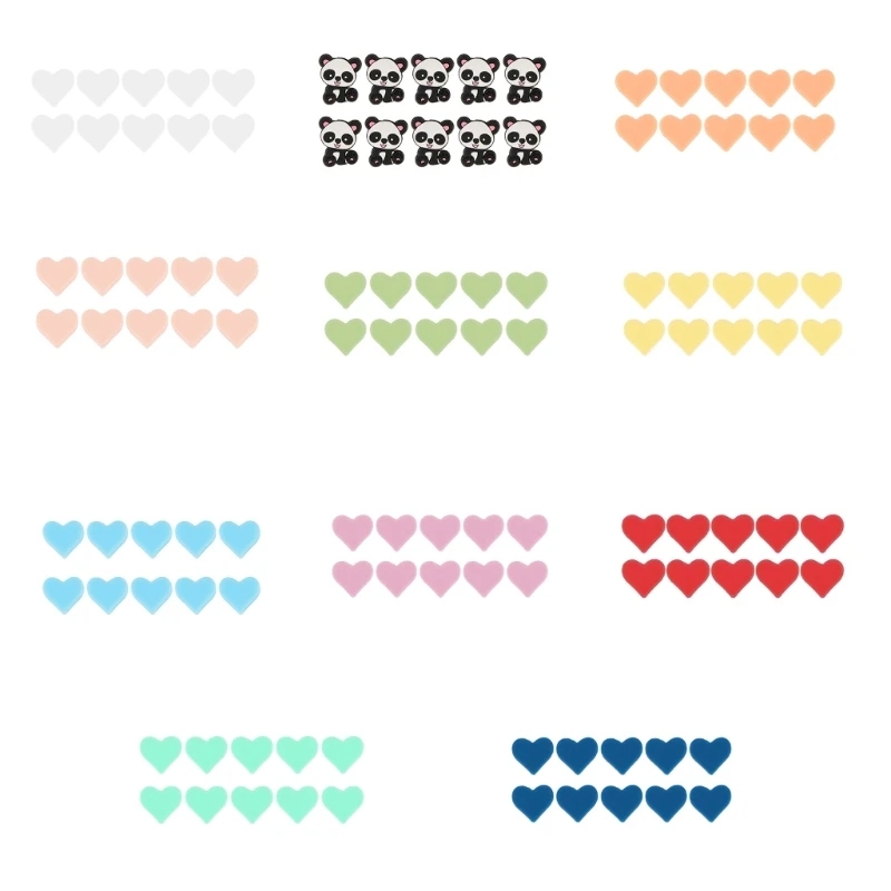 Y1UB Knitting Needle Stoppers Needle Tip Covers for Beginners Hand Knitting DIY Craft