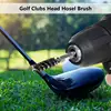 Golf Clubs Head Hosel Brush Electric Stainless Steel Electric Drill Wire Brush for Golf Club Head Cleaning Tool Golf Accessories 2