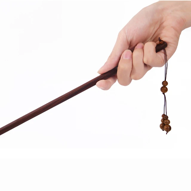 50CM Walnut Wood Horse Whip Crop Flogger Racing Spanking Whip for Horse Equestrian 3