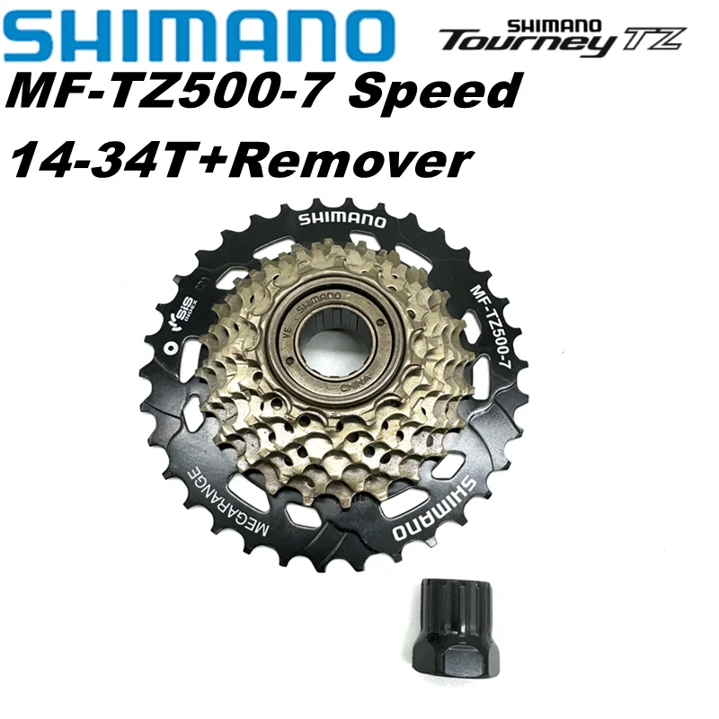 Bicycle Sprocket Gear Bicycle Cassette Bike Freewheel Bike Sprocket Bicycle Parts SHIMANO MF TZ500 7 Speed Bicycle Freewheel
