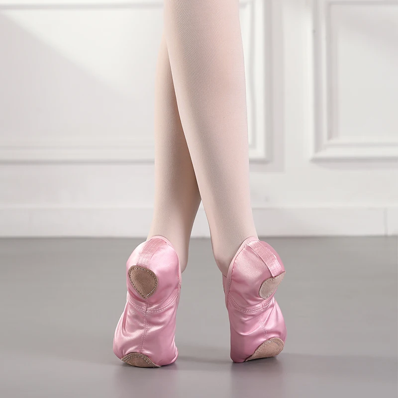 Girls Ballet Dance Shoes For Children Kid Women Ballroom Shoes Ballet Flats for Womans Ladies Dancing Slippers Training Shoes - 6