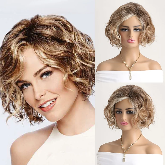 50 Años Pelo Corto Rizado Moderno 50 Años Corte De Pelo Rizado