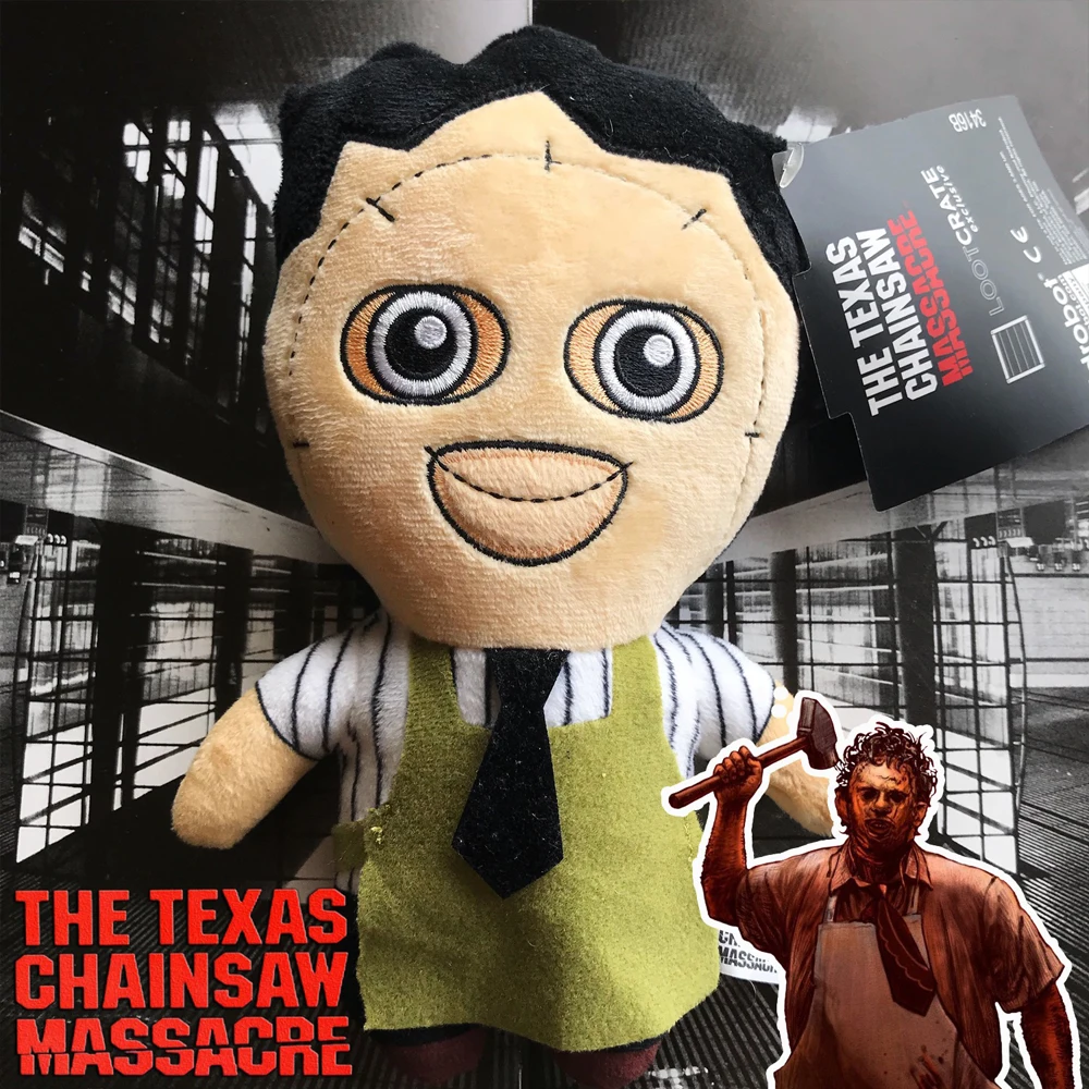 Техасская плюшевая игрушка, мягкая игрушка для бензопилы, резня, персонаж, игрушка для AultThe, лучший подарок на день рождения