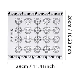 Premium Non - Stick Silicone Baking Mat (Black)
