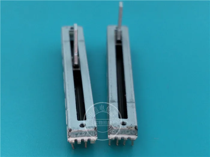 

1pcs for 60mm ALPS Straight Potentiometer A10K for BEHRINGER DX626 Mixer / Volume Pusher Fader 626 double linkage A10K-15MM