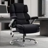 Big and Tall Office Chair 500lbs- Fabric High Back Executive Computer Chair with Adjustable Lumbar Support 3D Flip Arms Plus 2