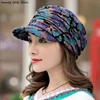 Women Slouchy Skullies Caps Ethnic Style Berets Hat Comfortable Spring Bonnet Cap New Warm Turban Short Brim Beanies Hats 2025 3