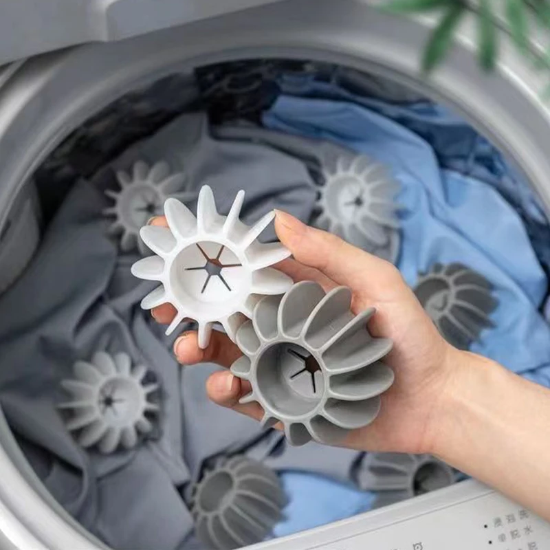 Silicone Laundry Ball laundry drying balls 1/2/3Pcs Clothes Hair Pet Hair Remover Washing Machine Reusable Home Cleaning Tools