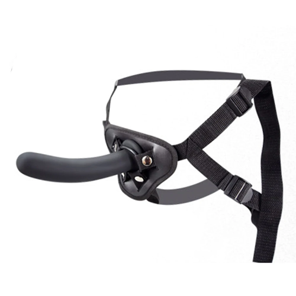 Strapon indossabile per lesbiche Cinturino in silicone su dildo Pantaloni Giocattoli sessuali per donne Eroti_voghion.com