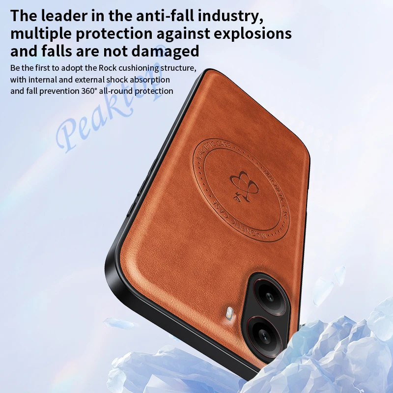 Durable Anti-Scratch Phone Case with Magnetic Ring Holder