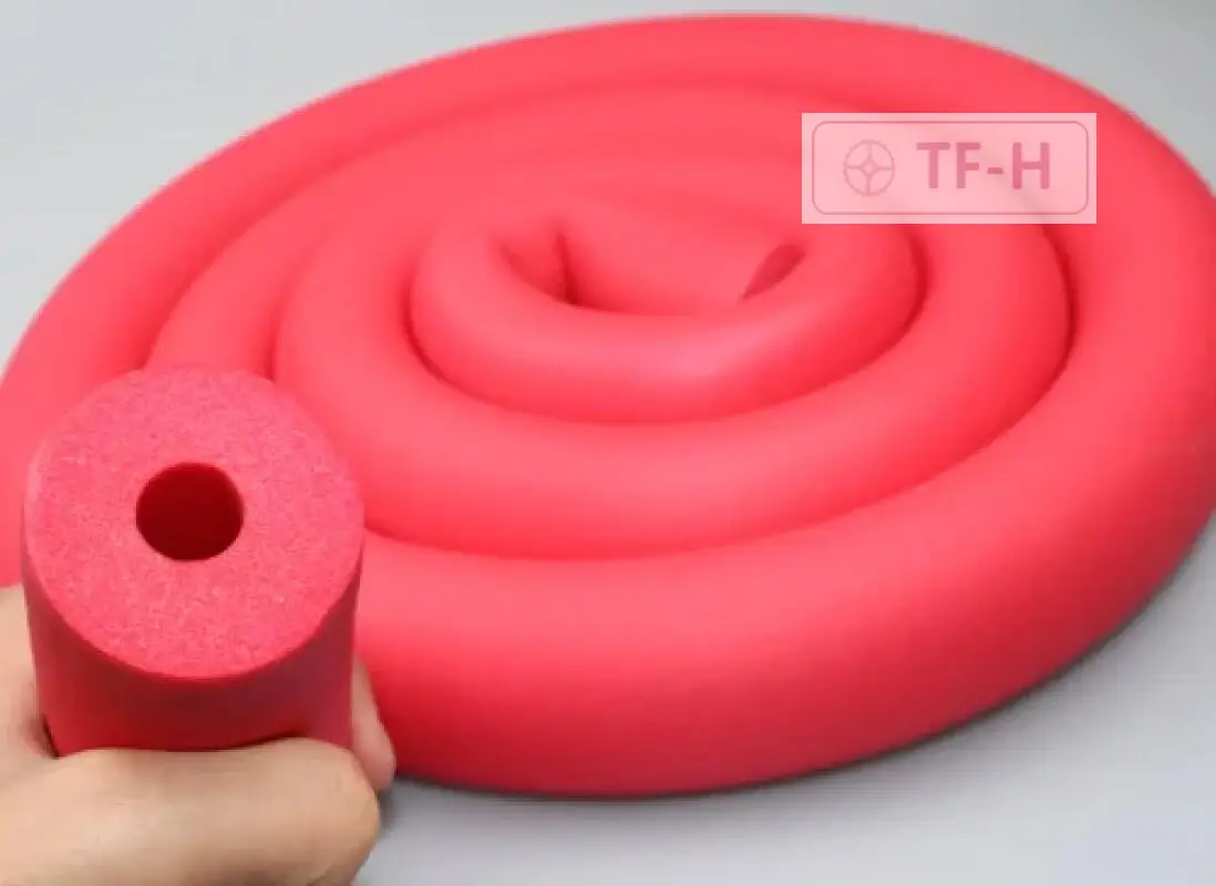 보온 파이프 스폰지 폼 고무 튜브 커버, 2M 길이, 레드, 블루, 6-25mm 두께, 15mm, 신제품