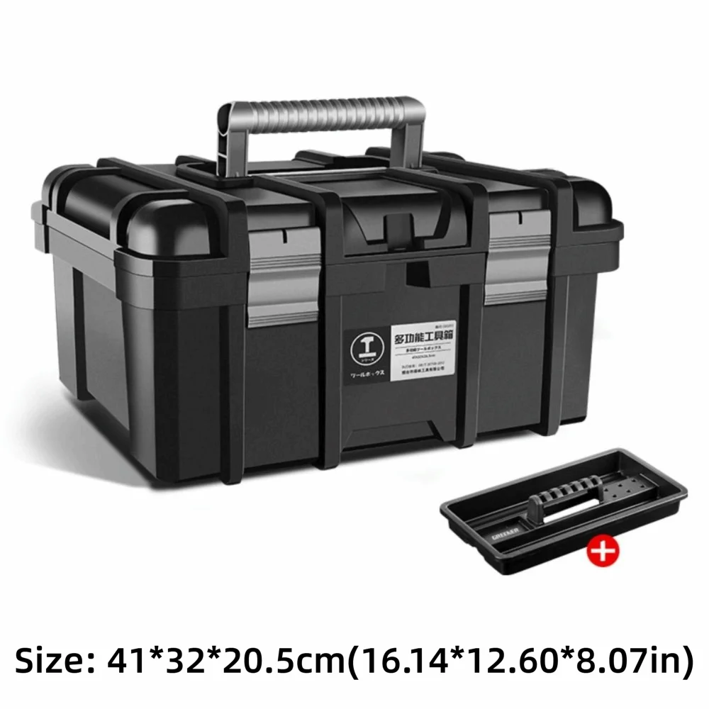 휴대용 공구함 보관함 대용량 22인치 여행 가방형 하드웨어 부품 상자 다기능 공구 정리함 차고 작업장용