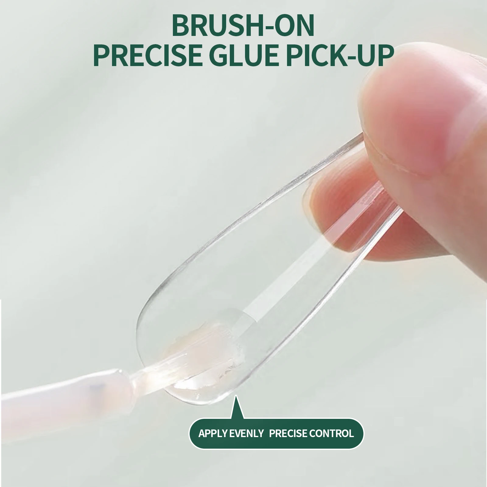 Description Picture 4 of itemNailpop 15ml Brush On Nail Glue Easy Application Long-Lasting Super Strong Nail Bond for Acrylic Nails Nail Tips Press On Nails