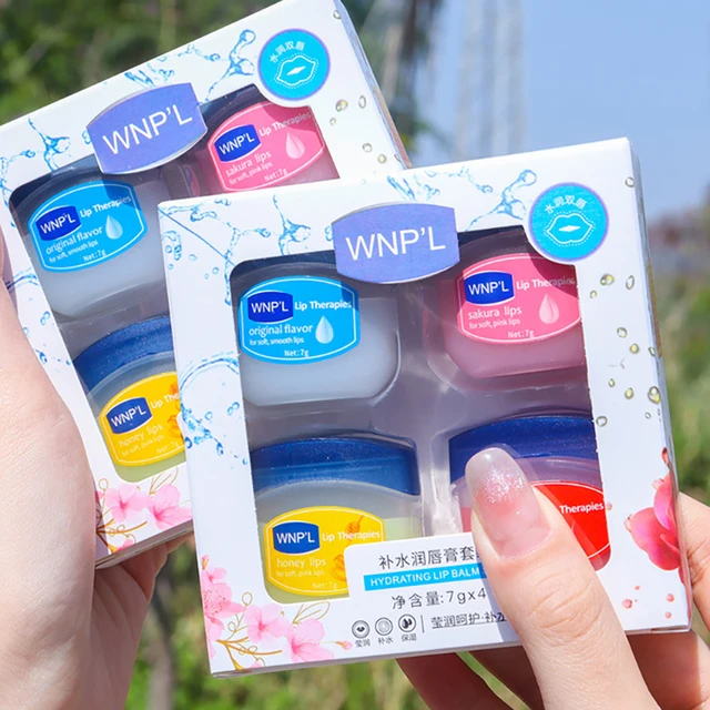 Natural Plant Lip Balm Set 3