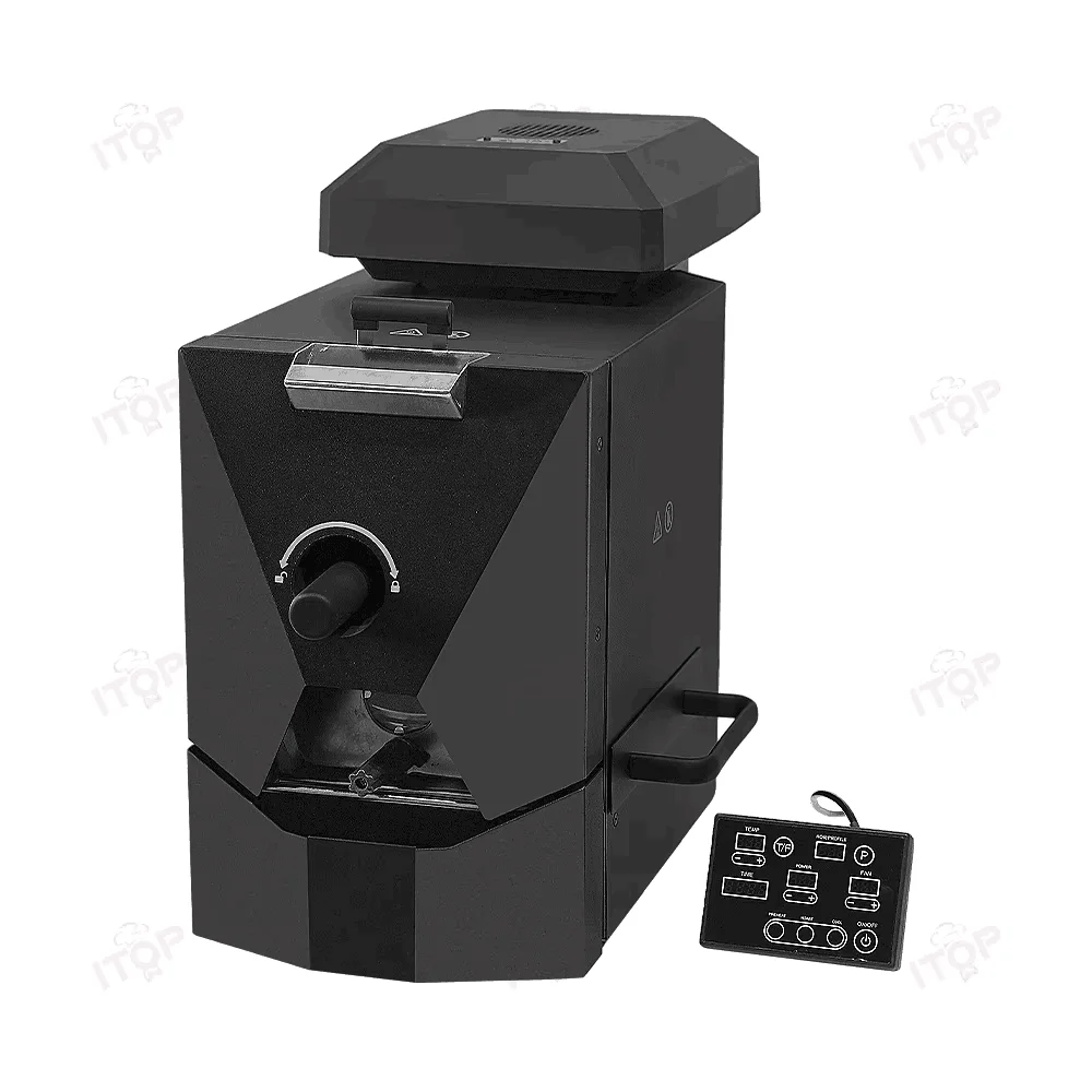 500g Coffee Roaster 3 Roasting Programs Easy and Fun Operation Household Coffee Bean Roasting Machine with Smoke Filter ITOP