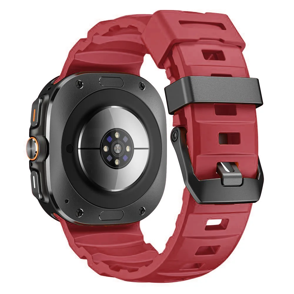 Breathable Sport Silicone Strap - Men's Watch Band Bracelet