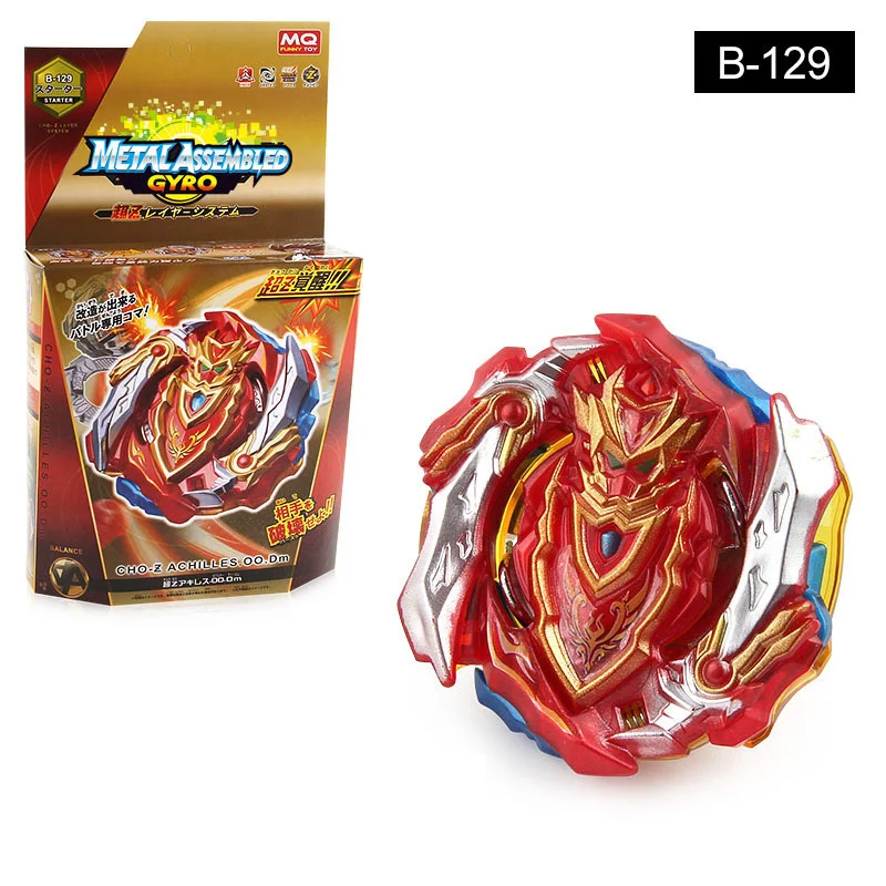 

B-X TOUPIE BURST BEYBLADE Toys Sale Cho-z Achilles Starter Set W/ Launcher B-129 With Box Top Spinner Toy