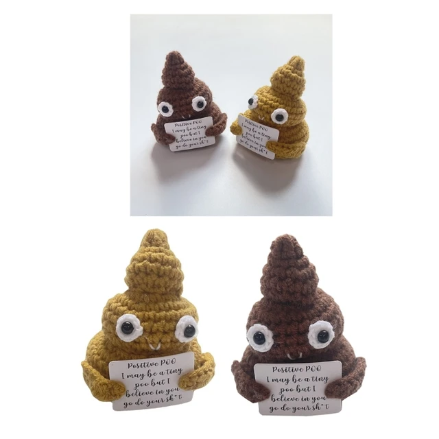 367A Handmade Poo Crochet Toy Perfect Outdoor Traveling Camping Hiking -  AliExpress