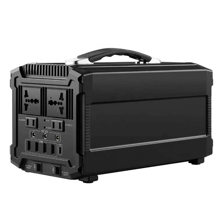 Solar Power Station 3000W/1000W/500W Lithium Generator Portable Power Station For Home Outdoor Use