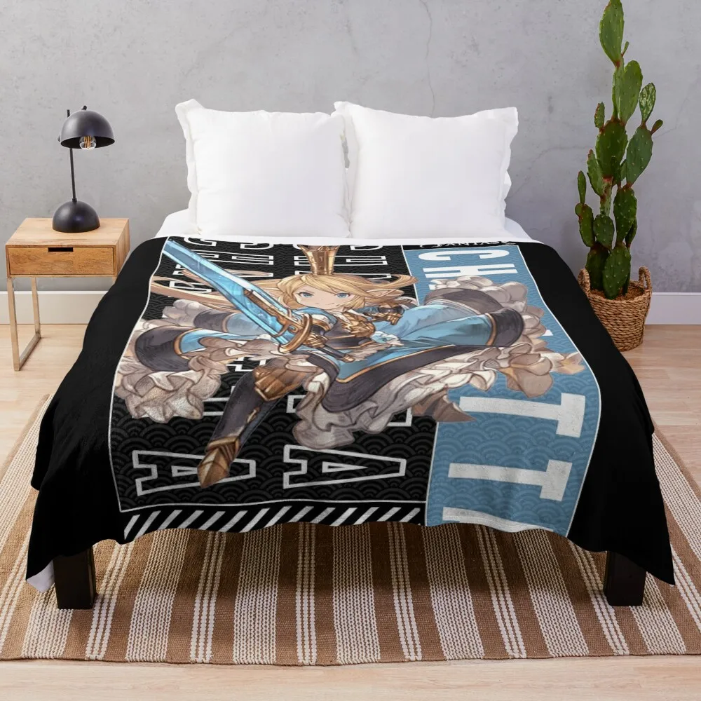 Charlotta | Granblue Fantasy The Animation Throw Coperta Soft Big Sofa Throw Coperte