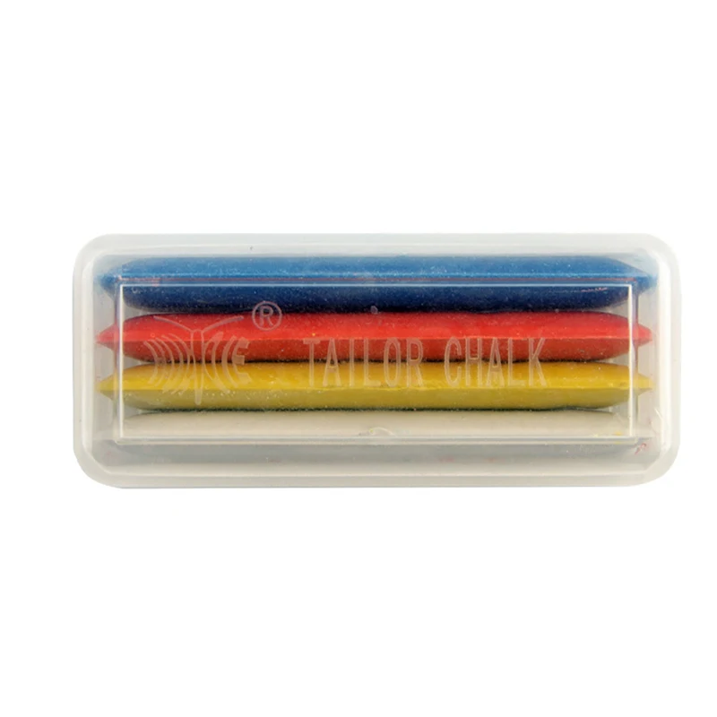 Lot De 10 Craies De Tailleur Triangulaires - 4 Couleurs Effaçables Pour Marquage Tissu Couture