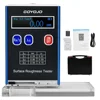 Surface Roughness Tester Portable Roughness Gauge Ra/Rq 0.05~15.0μm Rz/Rt 0.1~50.0μm with Standard Calibration Block and Bracket 1