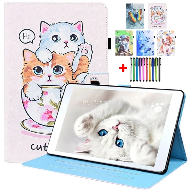 For Funda Lenovo Tab M10 M8 Case 3rd Gen 10.1 inch Cute Unicorn Cat Flower  Painted for Lenovo Tab M10 FHD Plus 3rd Gen Case Kids - AliExpress