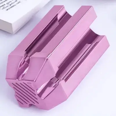 프리미엄 플라스틱 아이라이너 연필깎이 4면 연마 슬롯 휴대용 플랫팁 눈썹 연필 연마 도구 메이크업 용품