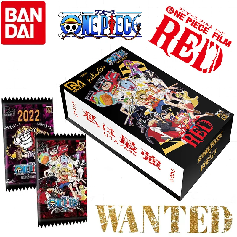 

Bandai Anime Hobby Original Cards One Piece New World Luffy Zoro Uta Nica Gold Wanted Collection Limited Edition Cards Toys Gift