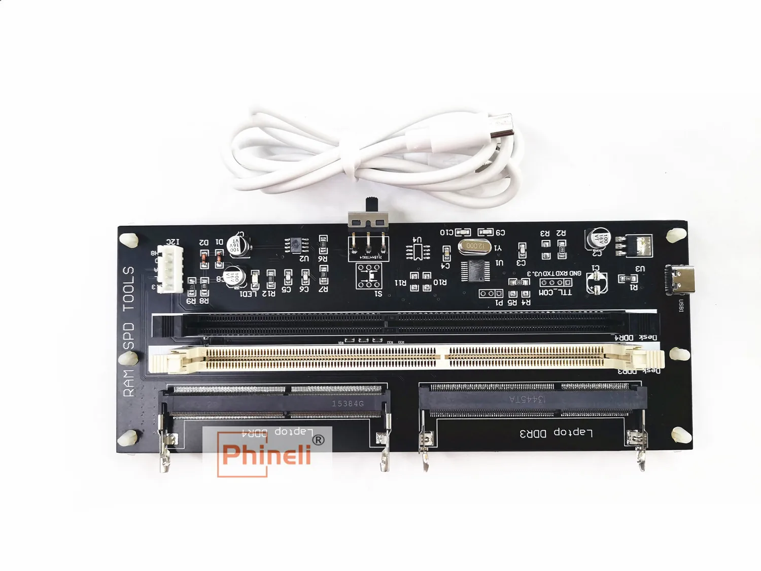 Nova Memória Ddr4 Ddr3 Bios Rom Spd ep para Ler e Escrever Bloqueio Desbloquear Modificar sn Capacidade Marca Overclocking Programador Ferramentas de Reparo