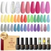 Rosalind Summer 23Pcs/Set Gel Nail Polish Set Nail Supplies Cured UV Lamp Semi-Permanent With Hybrid Varnish Set 3