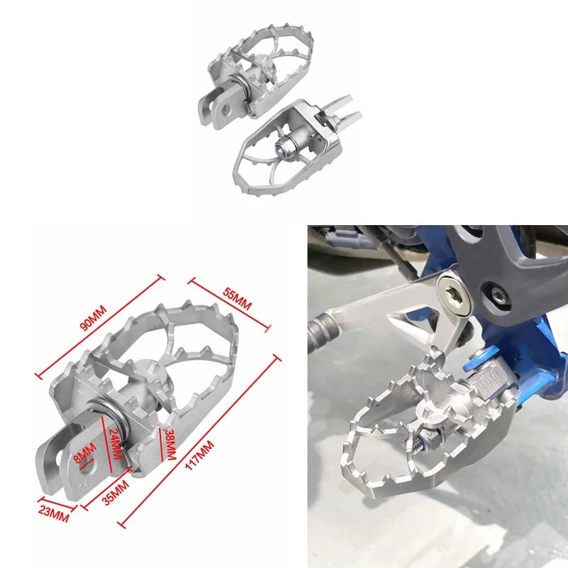 For Motorcycle Suzuki Gw250 Vstrom 250 650 1000 Dl650 250 1000 Vstrom Dl1050/xt Stainless