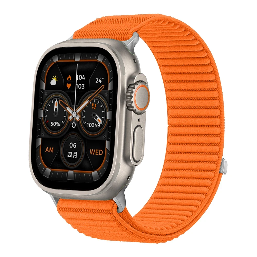 Premium Nylon Loop Strap for Apple Watch - Comfortable and Durable Watchband