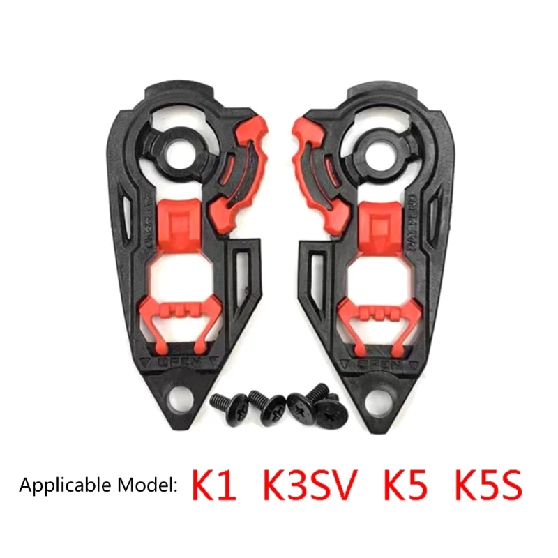 Base Tool Durable Left Right Plate Visor Plastic Plate With Screws for K3 K4 K3SV K5 5