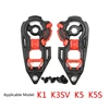 Base Tool Durable Left Right Plate Visor Plastic Plate With Screws for K3 K4 K3SV K5 5