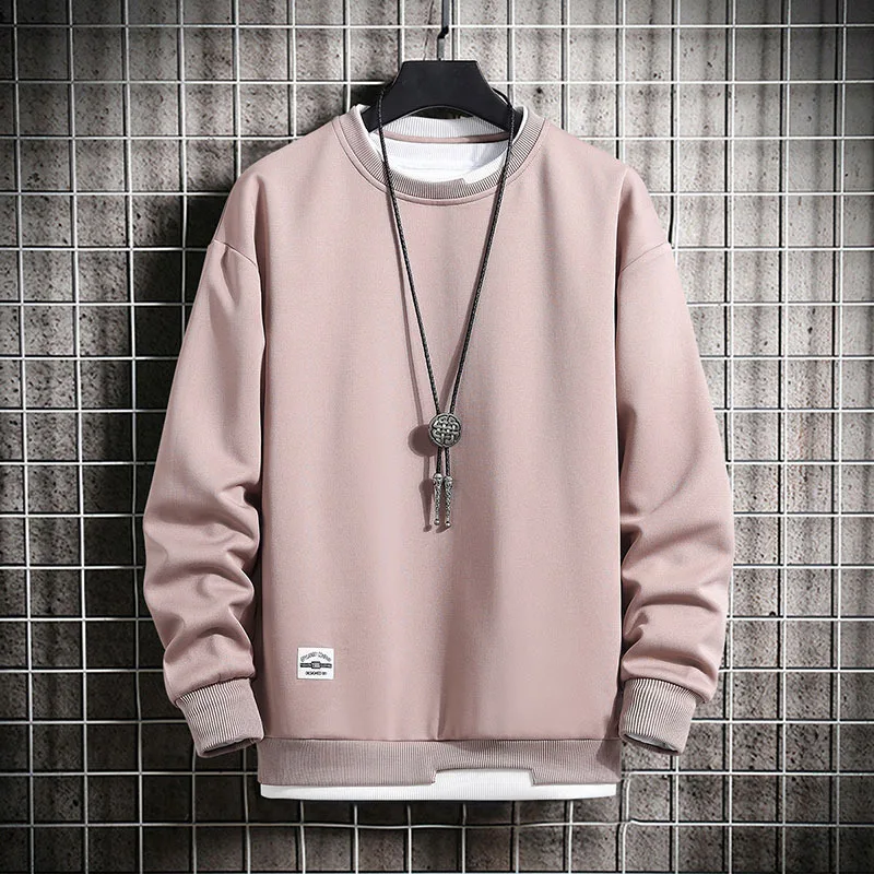 Mens Casual Sweatshirts Hoodie Men Fake 