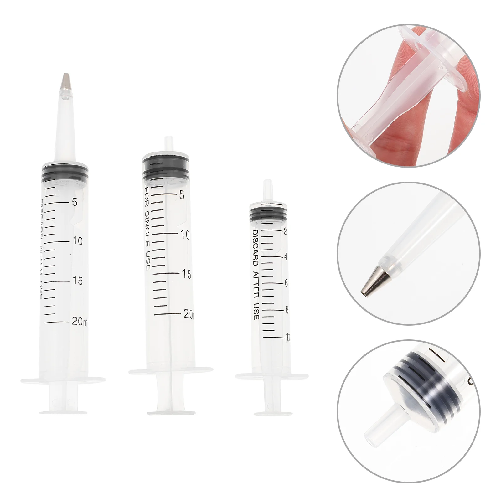 

3 Pcs Drill Pen Drilling Nail Tools for Light Pens Plastic