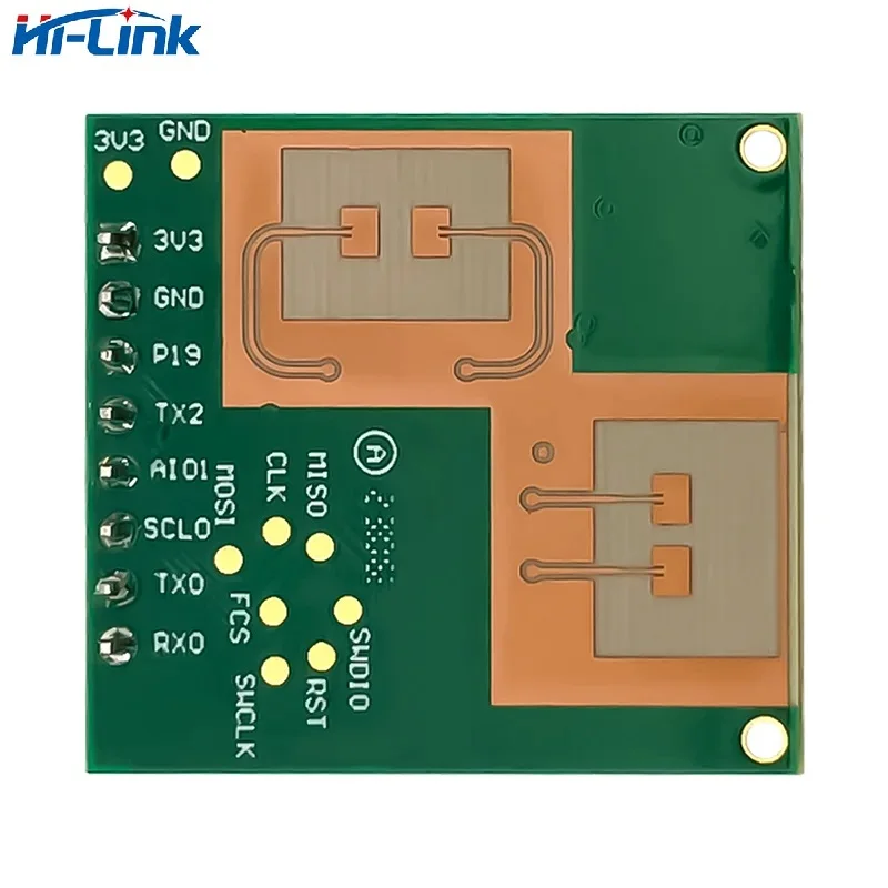 New 1MB flash Respiratory Real-time sign monitoring 2T2R PCB Human respiratory heart rate detection radar module LD6002 3