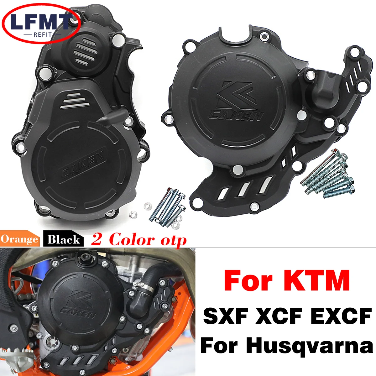

Clutch Cover Guard Ignition Protector For KTM EXC-F SX-F XC-F XCF-W FREERIDE 4T For Husqvarna FC FE FX GAS GAS EC 250 350 2023