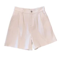150Kg Plus Size Women's Hip 150 Summer High Waisted Loose Casual Wide Leg Shorts Black White Khaki 4XL 5XL 6XL 7XL 8XL 9XL - Image 6