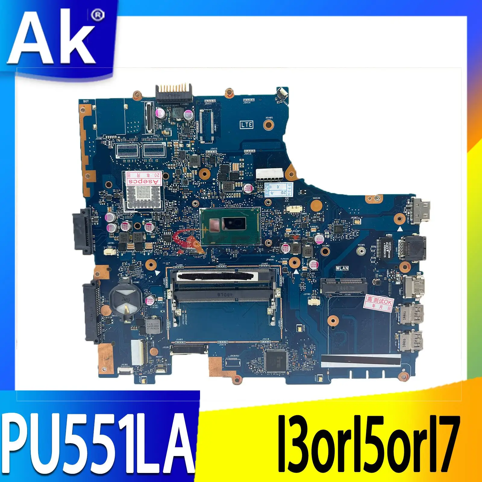 Mainboard For ASUS PU551LA PU551LD PU551L Pro551LA Pro551LD Pro551L