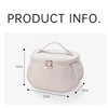 Cute PU Makeup Bag For Women Toiletries Organizer Waterproof Travel Make Up  Pouch Female Large Capacity Portable Cosmetic Case 2