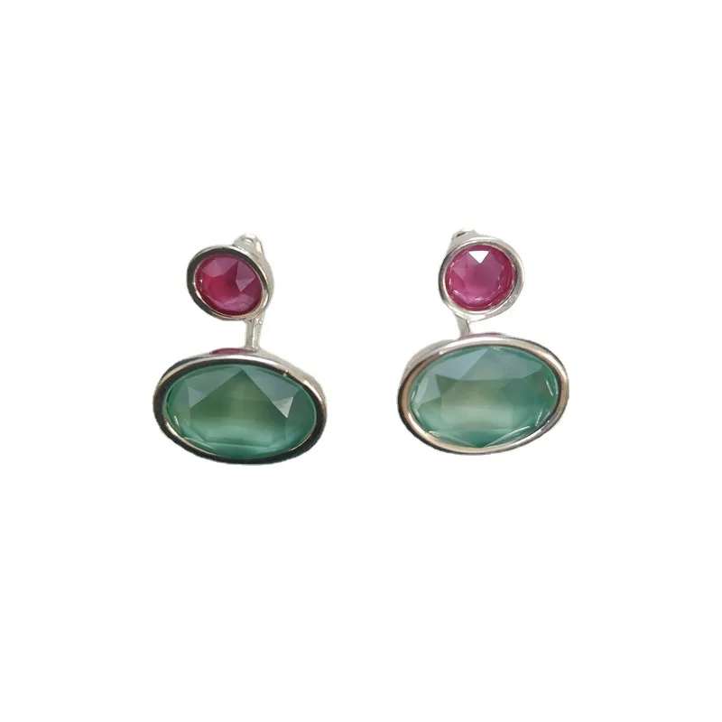 alloy bead UNO   earrings, Silver clasp, fashion, with logo, wholesale, new 2021, European fashion gift bracelet